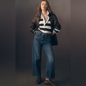 MOTHER Lil’ Half-Pipe Ankle Jeans Size 28 NWT